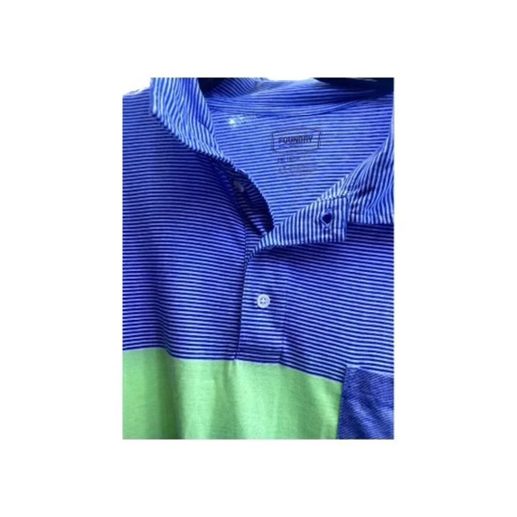 The Foundry Supply Co‎ Blue Polo Style Shirt - Picture 4 of 5